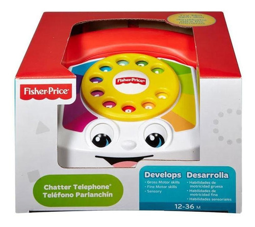 Telefone Feliz De Puxar Com Som - Fisher Price