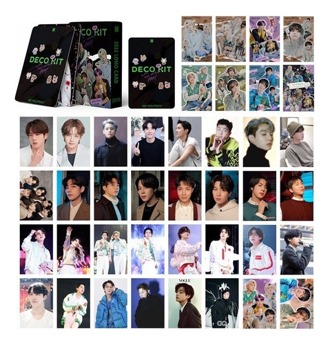 55 Photocards Bts - Deco Kit 2022 Lomocards