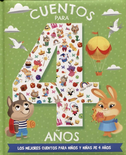 Cuentos Para 4 Años - Cuentos Para Niños Y Niñas, de Joyce, Melanie. Editorial LATINBOOKS INTERNACIONAL, tapa dura en español, 2018
