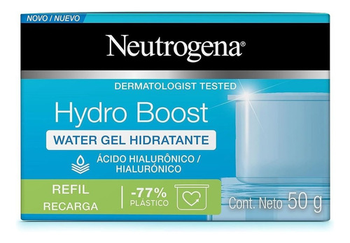  Neutrogena Hydro Boost Con Ácido Hialurónico 50gr Recarga