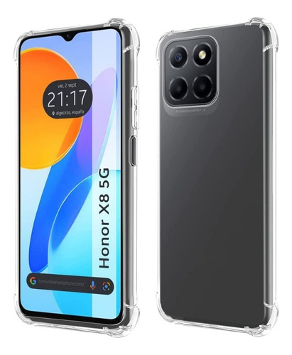 Estuche Protector Antichoque Alpha Para Honor X8 5g