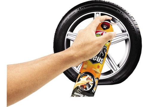 Imagem 2 de 3 de Tapa Furo Pneu Sos Pneus 350ml Proauto 2382