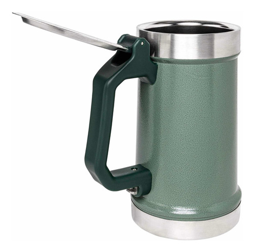 Taza térmica Stanley con tapa y abridor, 709 ml, color verde