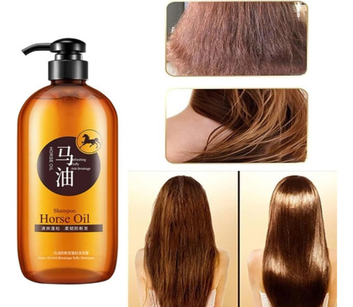 Shampoo Hidratante Flexível Com Óleo Cavalo 300 Ml