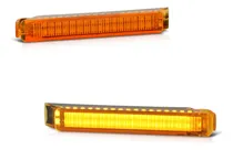 Comprar Señal Giro Secuencial Tira Led Lente Ambar Debajo Espejo Luz