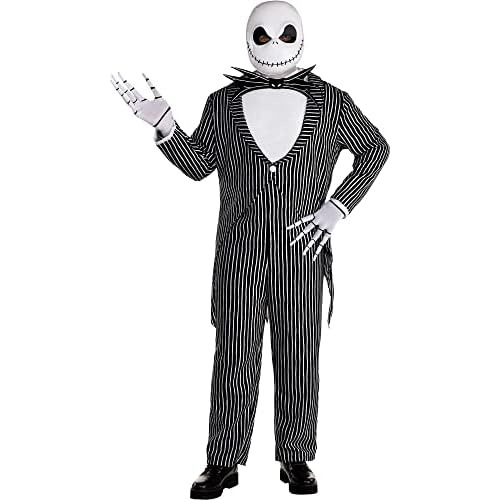 Disfraz De Jack Skellington Halloween Adultos, Disney, ...