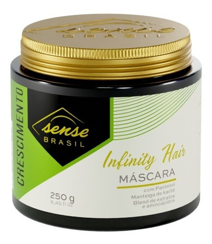 Máscara Crescimento Infinity Hair Sense Brasil 250g