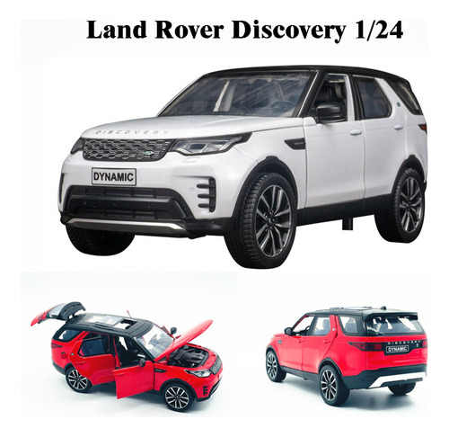 Land Rover Discovery Miniatura Metal Coche Con Luz Y Sonido