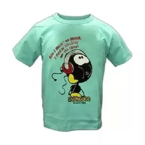 Camiseta Smilinguido Camisa Adulto e Infantil Ah01550