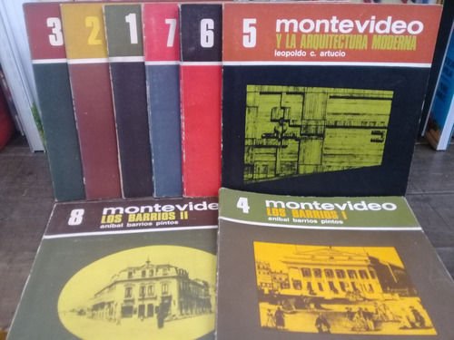 Coleccion Montevideo Nuestra Tierra 8 Tomos 