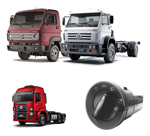Chave Luz Do Farol 24v Vw Delivery Worker Constelattion 2160