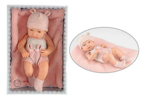 Bebe Newborn Nena 15 Pulgadas Con Almohada