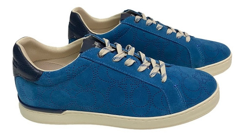 Tenis Coach Azul Para Hombre 100% Nuevo Y Original