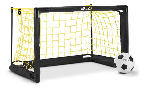 Sklz Pro Mini Goal, Incluye Bola Suave De 5 Pulgadas, Marco