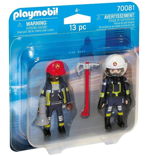 Playmobil Rescue Firefighters/bomberos De Rescate 70081
