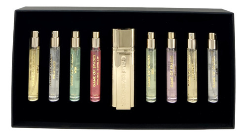 Set Perfumes Game Of Spade Discovery Set Mini 9pz 10ml C/u Volumen De La Unidad 10 Ml