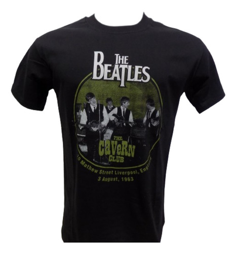 Remeras The Beatles The Cavern Club 1963 Que Sea Rock