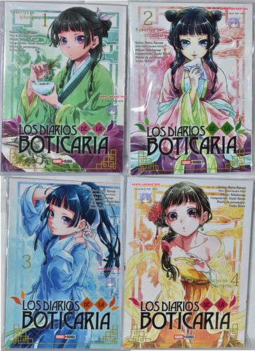 Los Diarios De La Boticaria - Completa - Panini - Manga