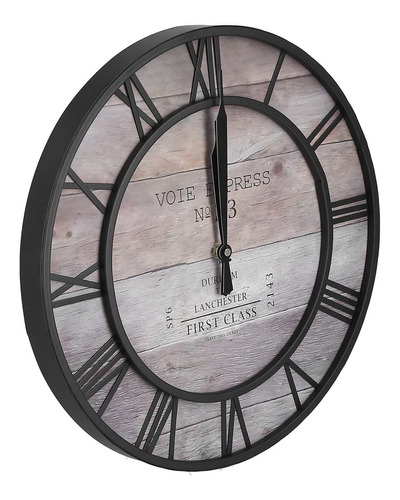 Reloj De Pared De Hierro Forjado, Vintage, Silencioso, Que N