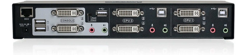 Iogear Dual View - Interruptor Kvmp Dvi De Doble Enlace Con