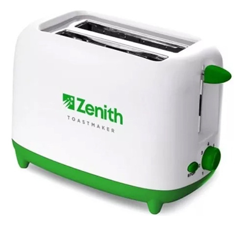 Tostadora Eléctrica Zenith Toastmaker 7 Niveles 720w 2 Panes