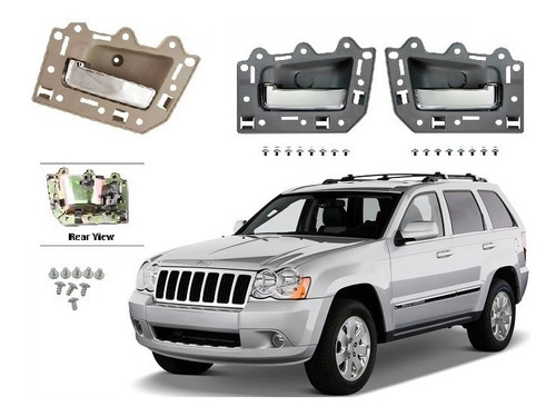 Manilla Interna Puerta Jeep Grand Cherokee 2005-10 Gris
