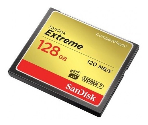 Cartão Memória Sandisk Compactflash Cf 128 Gb Extreme 
