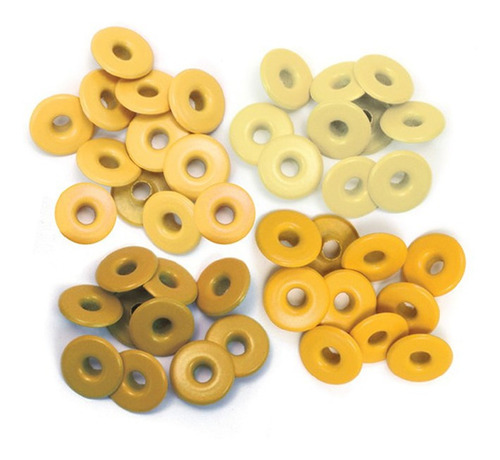 Ilhós 41587-9 We R Memory Keepers 40un Yellow 41587-9