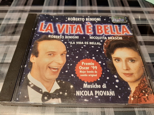 Roberto Benigni - La Vita E Bella - Cd Banda Sonora Impecab 