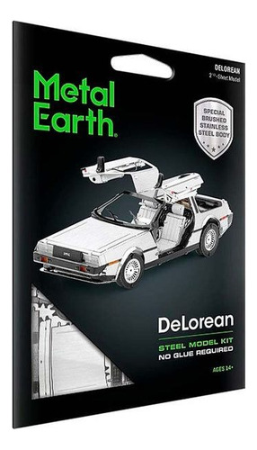 Dmc Delorean Volver Al Futuro Puzzle 3d Metal Earth