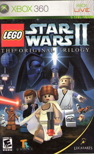 Lego Star Wars 2 The Original Trilogy Xbox 360 Solo Manual