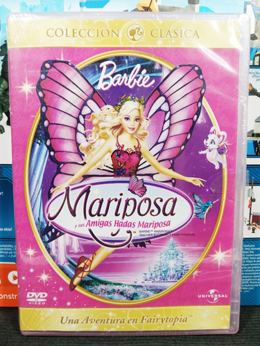 Pelicula Barbie Mariposa Y Sus Amigas Hadas Mariposa Dvd