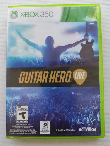 Guitar Hero Live Xbox 360 - Disco Solamente 