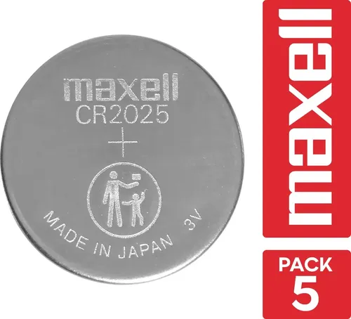 Tira 5 Pilas Cr2025 Tipo Botón Japonesa /maxell | Cuotas sin interés