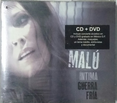 Cd Malu Intima Guerra Fria ( Cd + Dvd ) Nuevo