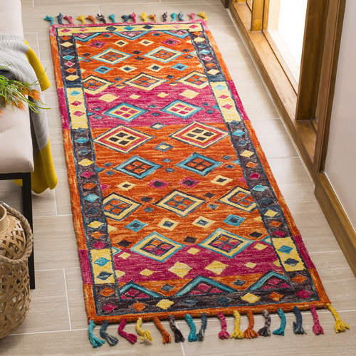 Safavieh Aspen Collection - Alfombra De Pasillo, 2 Pies 3 P.