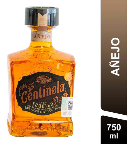 Tequila Centinela Premium Añejo 750 Ml
