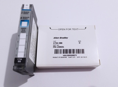 Modulo Entradas Digitales I/o 1734-ib8 Allen Bradley