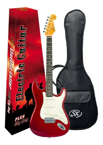 Guitarra Stratocaster Sst62 Sx Red Vintage Series- Capa
