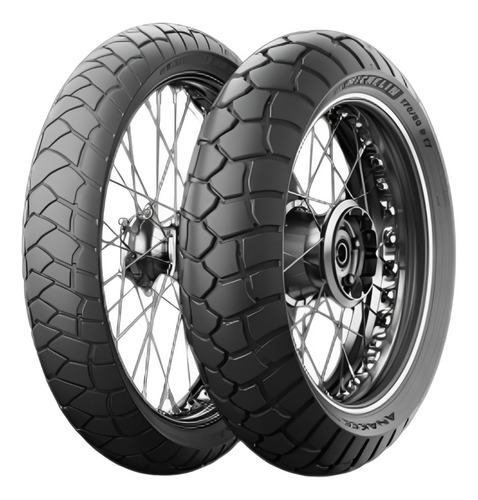 Par Pneu F800gs Michelin 90/90-21 + 170/60-17 Anakee Adv