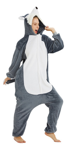 Pijama Kigurumi Para Disfraces De Halloween, Direwolf