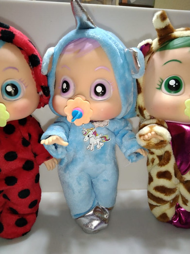 Chillónes Muñecos Bebé Llorones 30 Cm New (Usado)