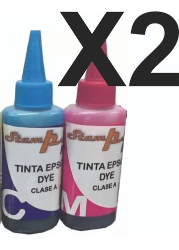 Tinta Dye Epson Ligth 100 Ml  Colores Clase A
