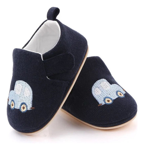 Zapatitos Para Bebe/niños Con Ajuste De Velcro 