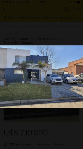 Imagen 3 de 12 de Casa En Venta En Casas De Santa María - Villa Nueva