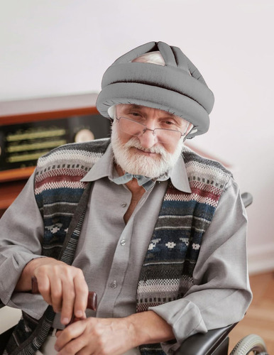 Casco Protector Para Ancianos Marca No Especificada Modelo N Gris