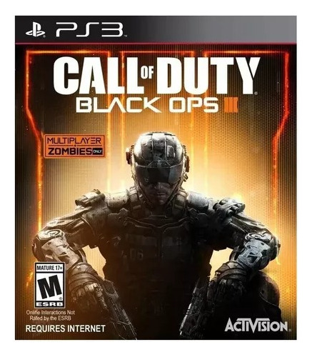 Call Of Duty: Black Ops Iii Edition Activision Ps3 Físico