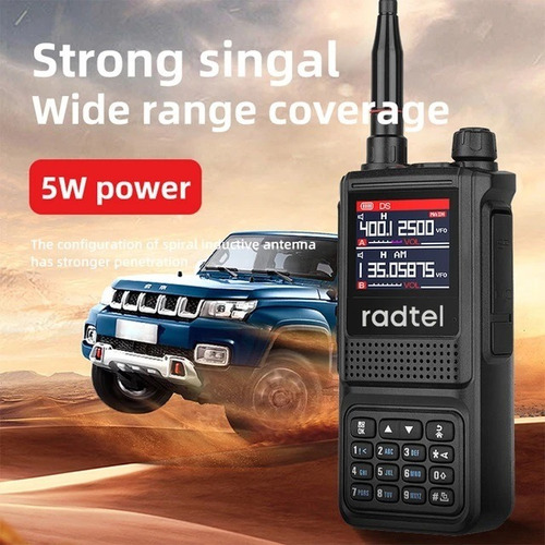 Radio Rt-470x Uhf / Vhf Receptor Aéreo Similar Al Uv9r Plus