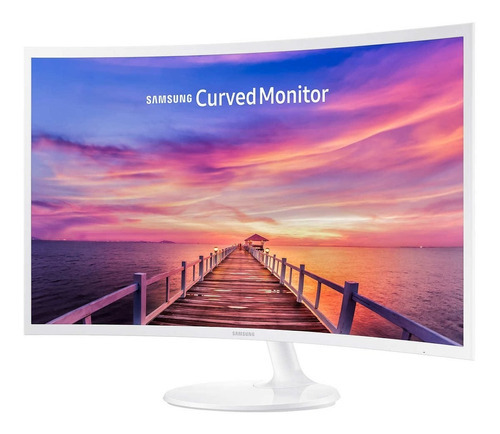 Monitor Samsung Cf39 Series C27f391fh Lc27f391fhnxza 27 11 Blanco