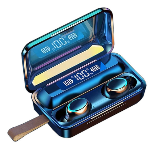 Auriculares Bluetooth F9 Plus Tws 4hs De Musica + Power Bank
